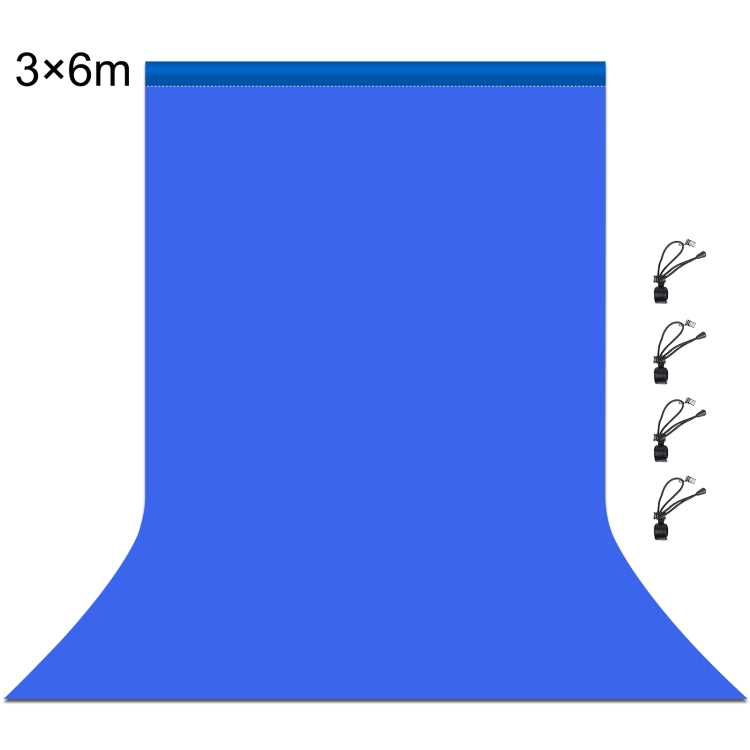 3m x 6m Photography Background Thickness Photo Studio Background Cloth Backdrop, 3m x 6m, 3 x 6m – Durable Build, Easy to Use 3m x 6m Blue