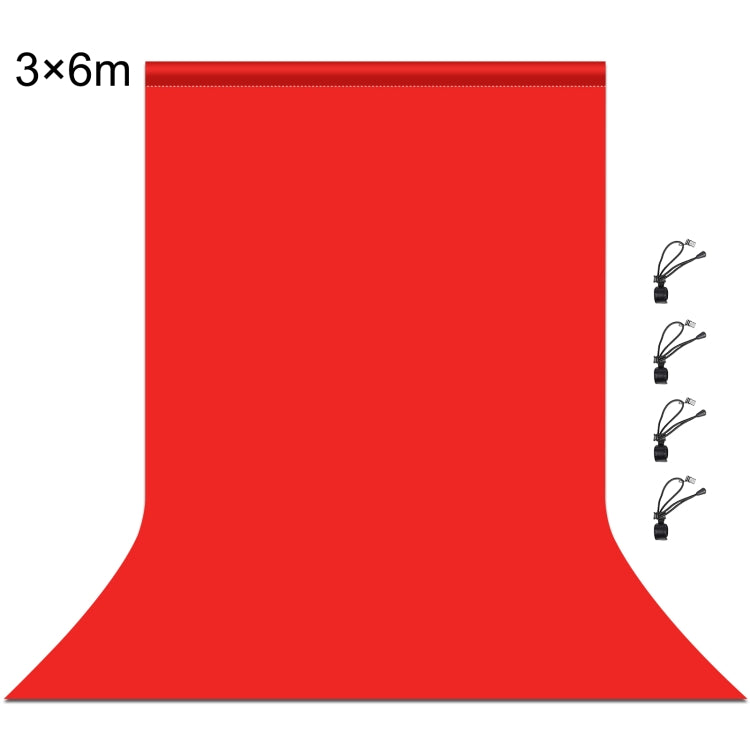 3m x 6m Photography Background Thickness Photo Studio Background Cloth Backdrop, 3m x 6m, 3 x 6m – Durable Build, Easy to Use 3m x 6m Red