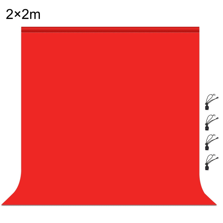2m x 2m Photography Background Thickness Photo Studio Background Cloth Backdrop, 2m x 2m, 2 x 2m – Durable Build, Easy to Use 2m x 2m Red