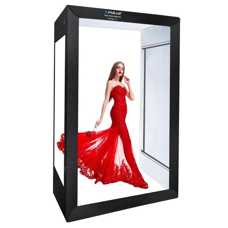 PULUZ 2m 240W 5500K Photo Light Studio Box Kit for Clothes / Adult Model Portrait, 2m Box(US), 2m Box(EU), 2m Box(AU), 2m Box(UK) 2m Box(US) PU5210US