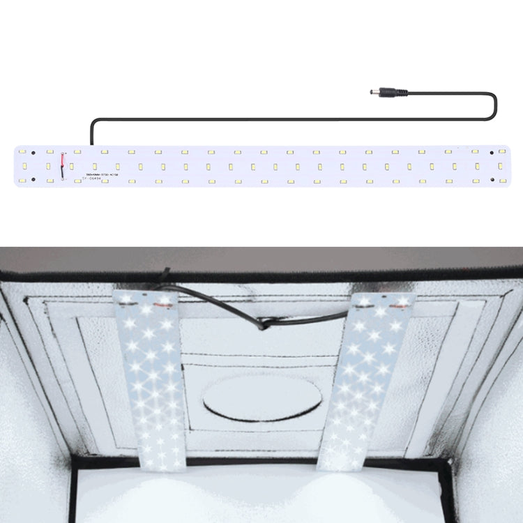 PULUZ 30W 1690LM 60 LEDs SMD 5730 5500K Aluminum Base Light Panel for 60cm Studio Tent, 30W Light Panel 30W Light Panel