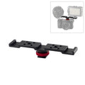 PULUZ Three-head Cold Shoe Bracket Mount, Three-head Mount Three-head Mount