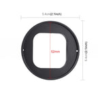 52mm UV Lens Filter for GoPro HERO12 Black /11 Black Mini /11 Black /10 Black /9 Black, with Adapter Ring, UV Filter – Aluminum Alloy