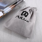 PULUZ Storage Bag with Stay Cord for GoPro, Insta360, DJI and Other Action Cameras Accessories, Flannel Bag, Size: 24.5cm x 20.5cm, Nylon Mesh Bag, Size: 21.5cm x 15.5cm