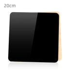 PULUZ 20cm Photography Acrylic Reflective Display Table Background Board, 20cm 20cm Black