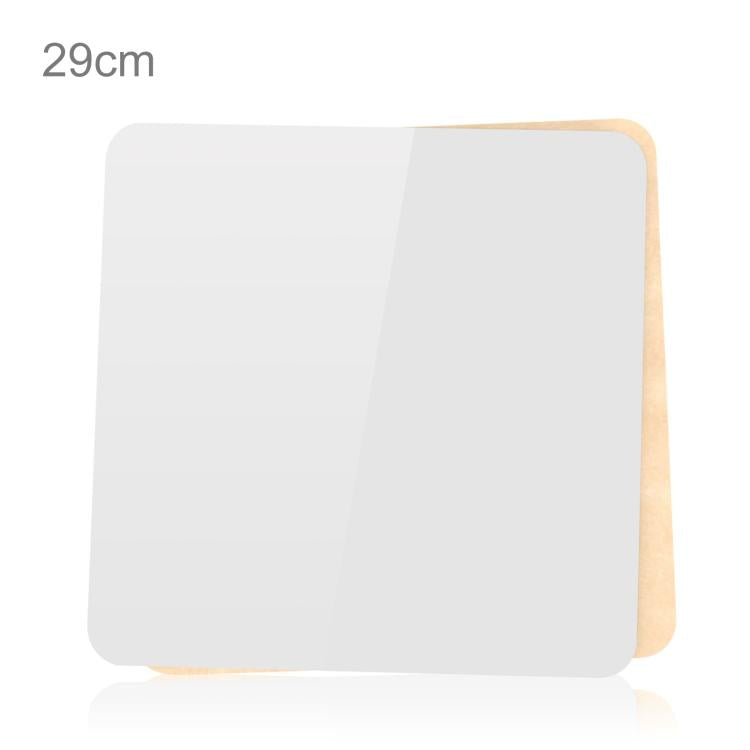 PULUZ 29cm Photography Acrylic Reflective Display Table Background Board, 29cm 29cm White