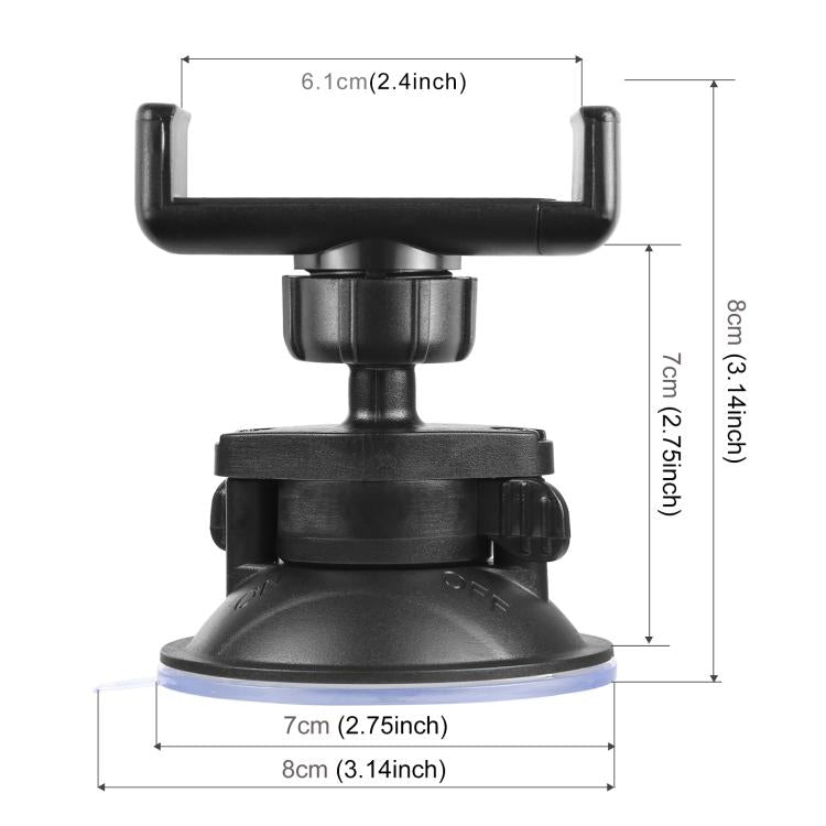 360 Degree Rotating Suction Cup Clamp Holder Bracket For iPhone,...