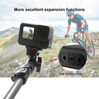 PULUZ Folding Finger Tripod Mount Adapter for GoPro MISSION 1 / 1 PRO / HERO 4K 2024 / HERO13 Black /12 Black /11 Black /11 Black mini /10 Black /9 Black /8 Black / Max, Folding Finger Tripod For GoPro HERO13 Black