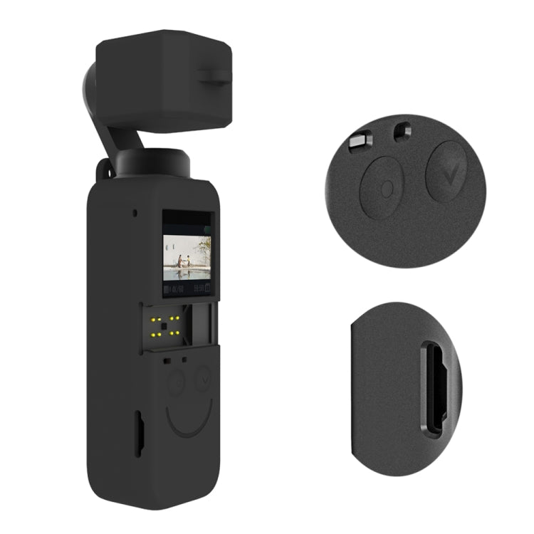 PULUZ 2 in 1 Silicone Cover Case Set for DJI OSMO Pocket 2, For DJI OSMO Pocket 2