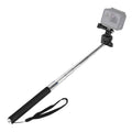 PULUZ Extendable Handheld Selfie Monopod for GoPro, Insta360, DJI and Other Action Cameras, Length: 22.5-80cm, Length: 22.5-100cm Length: 22.5-100cm