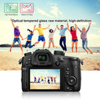 PULUZ 2.5D 9H Tempered Glass Film for Panasonic GH5 / GH5S , Compatible with Canon EOS M3 / M5 / M10 / R, For Panasonic GH5