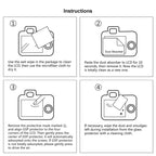 PULUZ 2.5D 9H Tempered Glass Film for Panasonic GH5 / GH5S , Compatible with Canon EOS M3 / M5 / M10 / R, For Panasonic GH5