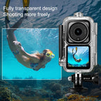 PULUZ 60m Waterproof Housing Diving Case for DJI Action 2 Camera Unit / Action 2 Power Combo / Action 2 Dual-Screen Combo, Diving Case