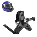PULUZ Motorcycle Helmet Chin Strap Mount for GoPro, DJI Osmo Action and Other Action Cameras, Helmet Chin Strap (Black), Helmet Chin Strap (Orange), Helmet Chin Strap (Blue) Helmet Chin Strap (Black) Black