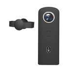 PULUZ Silicone Protective Case with Lens Cover for Ricoh Theta SC2 360 Panoramic Camera, Silicone Case For Ricoh Theta SC2(Black) Silicone Case For Ricoh Theta SC2(Black) Black