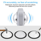 Lens Guard PC Protective Cover Kits for Ricoh Theta SC2 / S / V – Waterproof