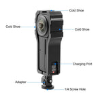 PULUZ Protective Cage Rig Housing Frame with Cold Shoe for Insta360 ONE RS 1-Inch 360 Edition, Protective Cage