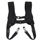PULUZ Quick Release Double Shoulder Harness Soft Pad Decompression Foam Strap Belt for DSLR Digital Cameras, Double Shoulder