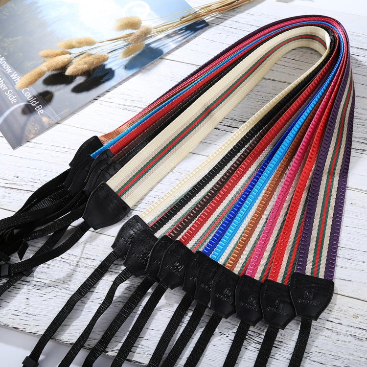 PULUZ Stripe Style Series Shoulder Neck Strap Camera Strap for SLR / DSLR Cameras, Stripe 10