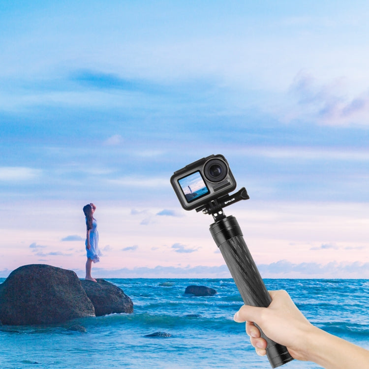 21cm Carbon Fiber Extension Monopod Stick for DJI / MOZA / Feiyu V2 / Zhiyun G5 Gimbal, 21cm – Durable Build, Easy to Use
