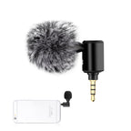 PULUZ 3.5mm Jack Mobile Phone Single Directional Adjustable Microphone, 3.5mm Phone Microphone 3.5mm Phone Microphone