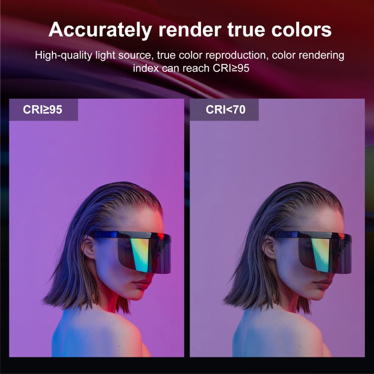 PULUZ LED Full Color RGB Beauty Fill Light Pocket Vlogging Photography Light, Pocket Light