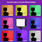 Pocket 2500-9900K+RGB Full Color Beauty Fill Light Handheld On-Camera Photography LED Light, 135 LED – Durable Build, Easy to Use