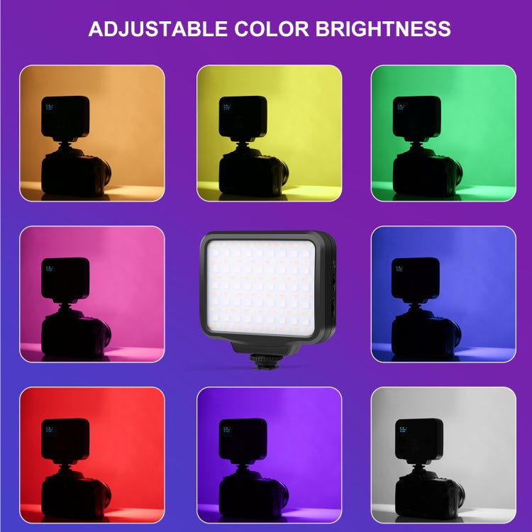 Pocket 2500-9900K+RGB Full Color Beauty Fill Light Handheld On-Camera Photography LED Light, 135 LED – Durable Build, Easy to Use