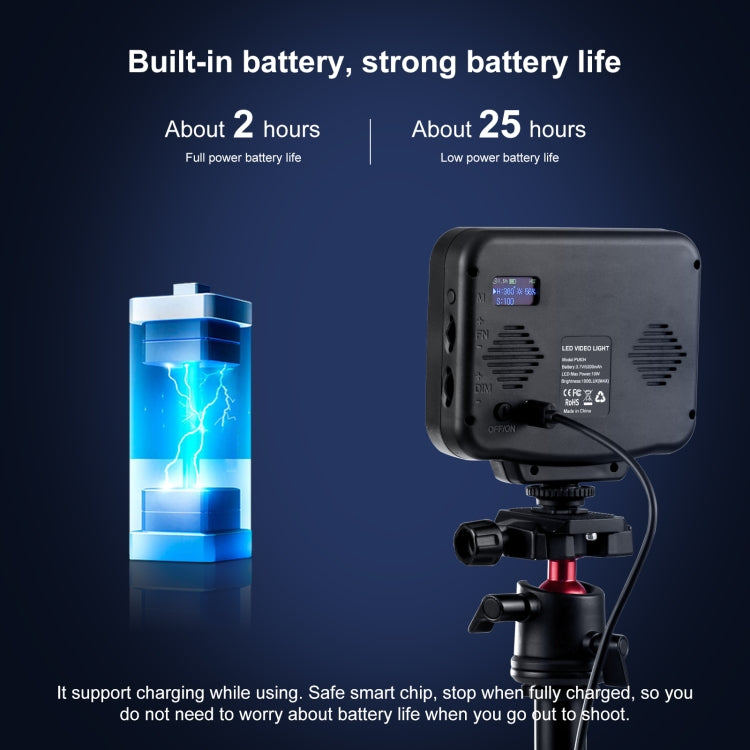Pocket 2500-9900K+RGB Full Color Beauty Fill Light Handheld On-Camera Photography LED Light, 135 LED – Durable Build, Easy to Use