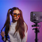 Pocket 2500-9900K+RGB Full Color Beauty Fill Light Handheld On-Camera Photography LED Light, 135 LED – Durable Build, Easy to Use