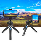 PULUZ Mini VLOG Live Stabilizer Stand Tripod with Phone Clamp for Smartphones, Mini VLOG Live Stabilizer(Blue), Mini VLOG Live Stabilizer(Red)