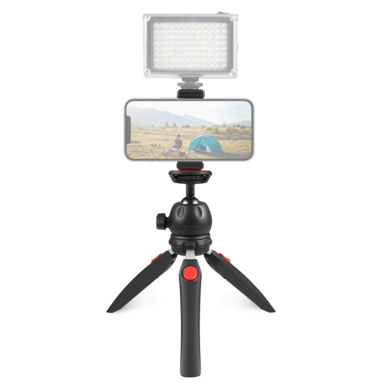 PULUZ Mini VLOG Live Stabilizer Stand Tripod with Phone Clamp for Smartphones, Mini VLOG Live Stabilizer(Blue), Mini VLOG Live Stabilizer(Red) Mini VLOG Live Stabilizer(Red) Red