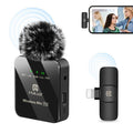 PULUZ Wireless Lavalier Microphone for iPhone / iPad, 8-Pin Receiver, 8-Pin 1 TX + 1 RX 8-Pin 1 TX + 1 RX