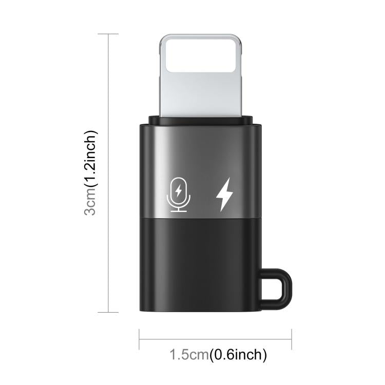 8 Pin to USB-C / Type-C PD OTG Adapter, 8 Pin OTG Adapter