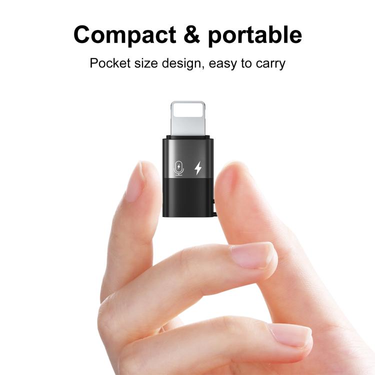 8 Pin to USB-C / Type-C PD OTG Adapter, 8 Pin OTG Adapter