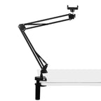 Live Broadcast Desktop Articulating Arm Holderwith Phone Clamp, Phone Clamp