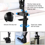 Live Broadcast Desktop Articulating Arm Holderwith Phone Clamp, Phone Clamp