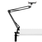 Live Broadcast Desktop Articulating Arm Holder with Tablet Clamp,...