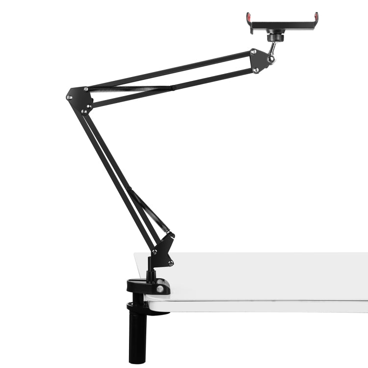 Live Broadcast Desktop Articulating Arm Holder with Tablet Clamp,...