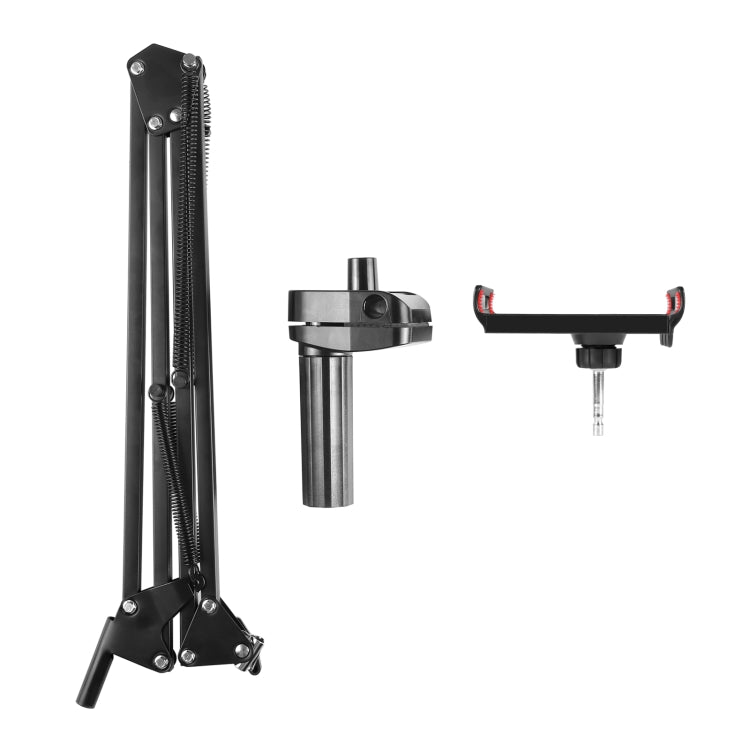 Live Broadcast Desktop Articulating Arm Holder with Tablet Clamp,...