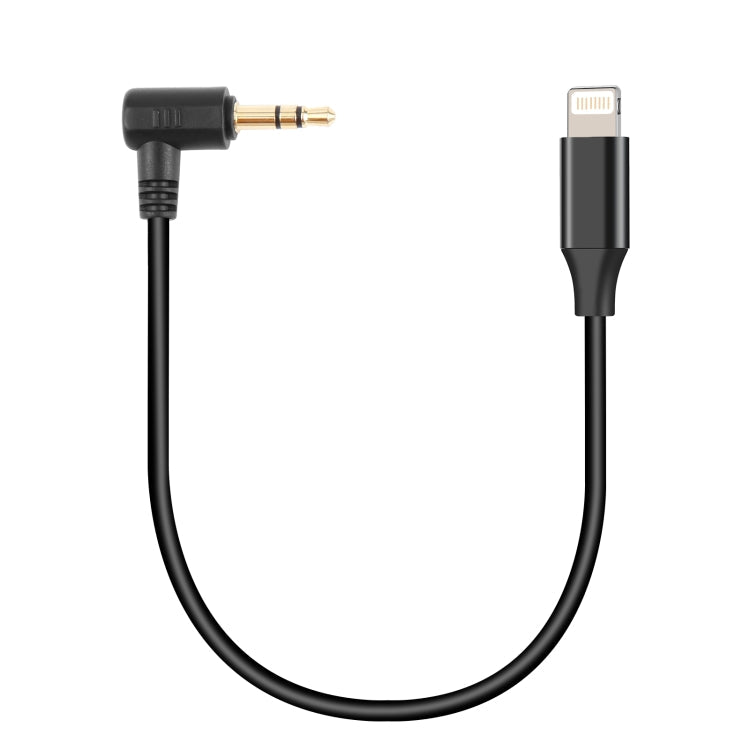 PULUZ 3.5mm TRS Male to 8 Pin Male Live Microphone Audio Adapter Cable for PU3153 / PU3154, 3.5mm to 8 Pin 3.5mm to 8 Pin
