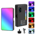 PULUZ Pocket 140 LEDs RGB Full Color Beauty Fill Light Handheld Photography LED Light, 140 LED 140 LED