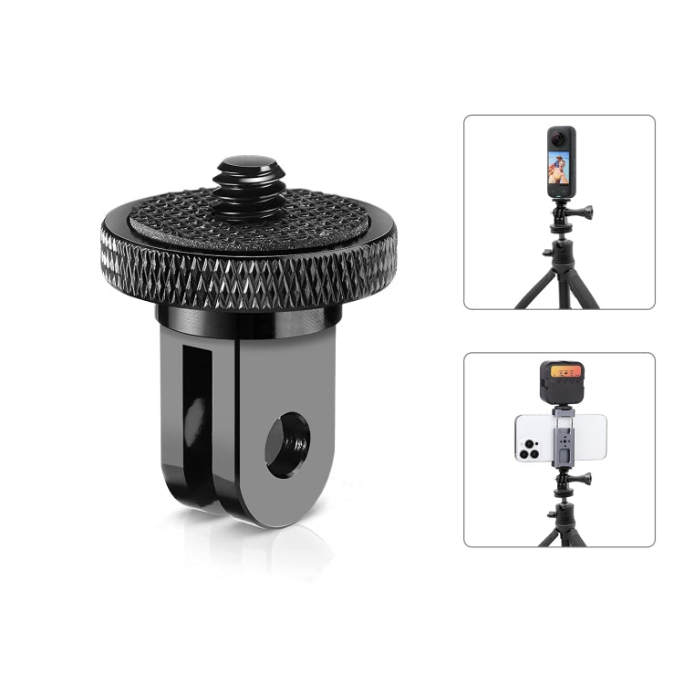 PULUZ 1/4 inch Screw Metal Tripod Mount Action Camera Adapter, Metal Camera Adapter Metal Camera Adapter