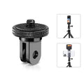 PULUZ 1/4 inch Screw Metal Tripod Mount Action Camera Adapter, Metal Camera Adapter Metal Camera Adapter
