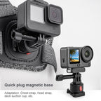 PULUZ Action Camera Quick Release Magnetic Base Adapter, Quick Release Magnetic Base