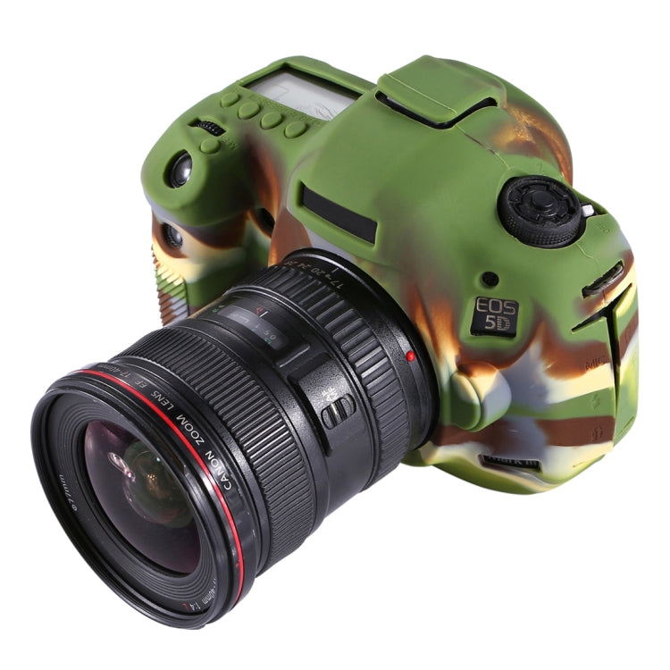 Soft Silicone Protective Case for Canon EOS 5D Mark III / 5D3 – Durable Build, Easy to Use, For Canon 5D Mark III, For Canon 5D3 For Canon 5D3 Camouflage
