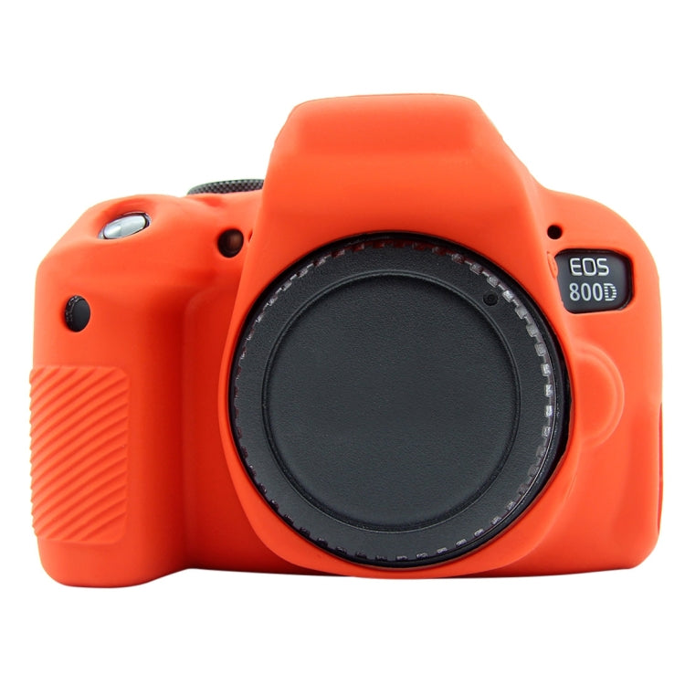 Soft Silicone Protective Case for Canon EOS 800D – Durable Build, Easy to Use, For Canon 800D For Canon 800D Red