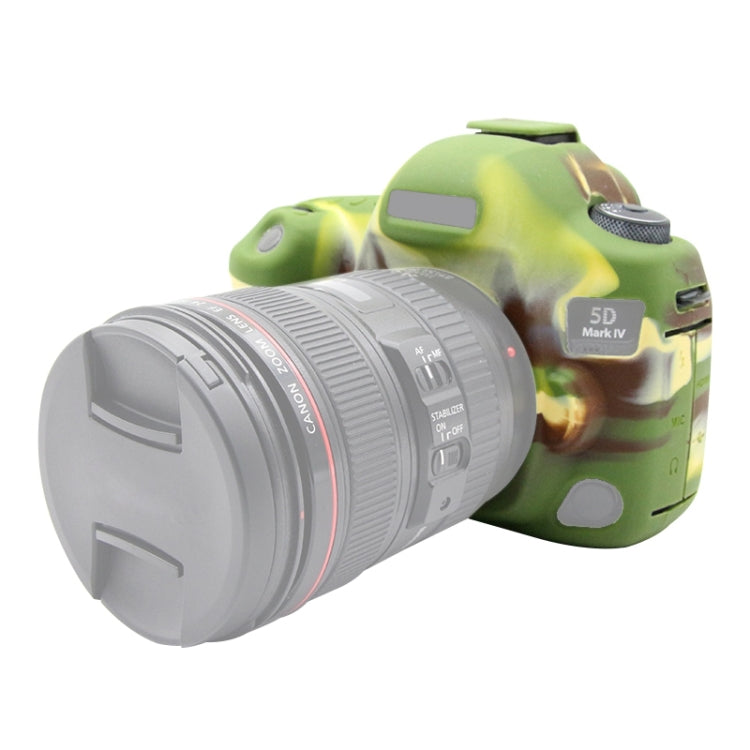 Soft Silicone Protective Case for Canon EOS 5D Mark IV – Durable Build, Easy to Use, For Canon 5D Mark IV, For Canon 5D4 For Canon 5D4 Camouflage