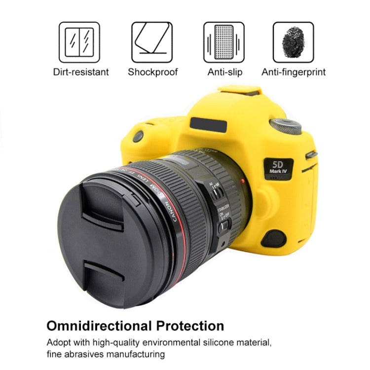 Soft Silicone Protective Case for Canon EOS 5D Mark IV – Durable Build, Easy to Use, For Canon 5D Mark IV, For Canon 5D4