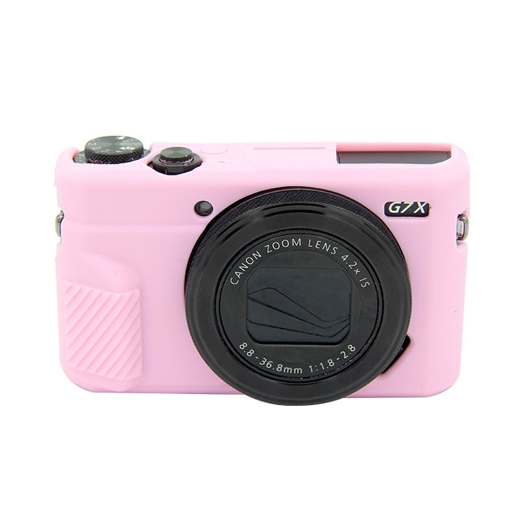 Soft Silicone Protective Case for Canon EOS G7 X Mark II – Durable Build, Easy to Use, For Canon G7XII, For Canon G7X2 For Canon G7X2 Pink